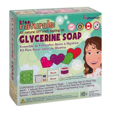 This handy diy soap kit will help you create customized soaps for your friends and family. DIY Mini Glycerine Soap Kit | Kiss Naturals
