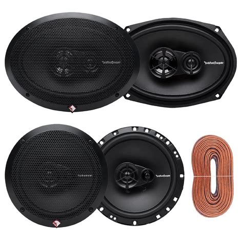 Buy Car Speaker Package Of 2x Rockford Fosgate R165x3 Prime 65 Inch