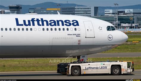 D Aihk Lufthansa Airbus A340 600 At Frankfurt Photo Id 1402921