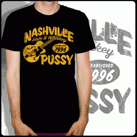 nashville pussy hate and whiskey unisex t shirt black hi fidelity entertainment