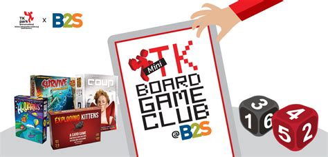 Mini Tk Board Game Club B2s