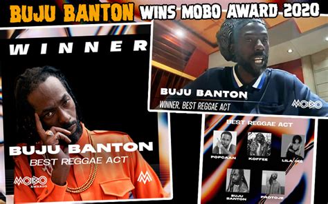 Buju Banton Wins Best Reggae Act Mobo Awards 2020