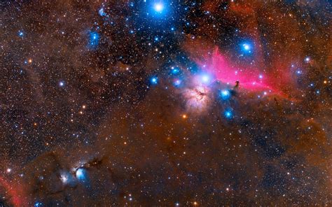 Space Stars Galaxy Colors Orion Molecular Cloud Wallpapers Hd