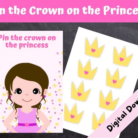 Princess Party Game Etsy