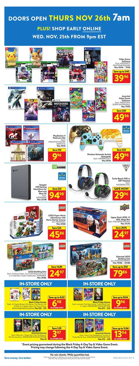 What Stores Had The Best Sales On Black Friday 2021 - Walmart Black Friday Flyer Deals 2021 Canada