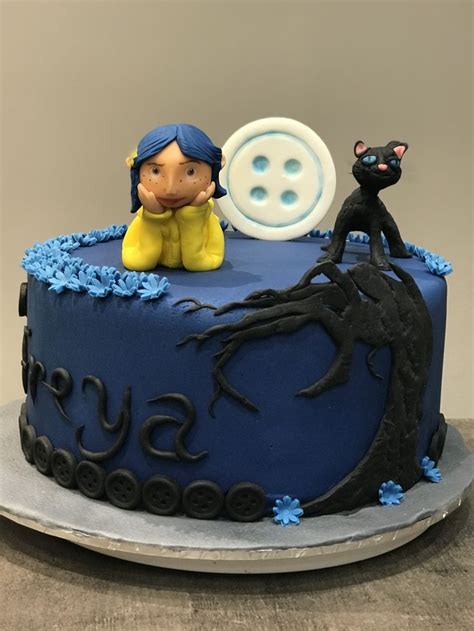 Coraline Cake Funny Birthday Cakes Cake Design Cake Designs