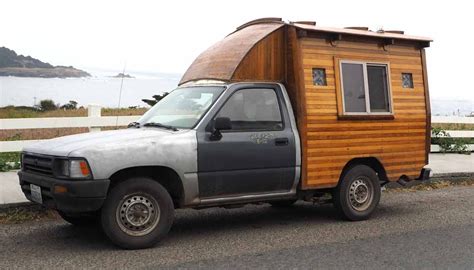 Whether your truck cap is used or new, clean the area where you're going to apply the velcro strips. Lloyd's Blog: Pickup TruckWith Homemade Wooden Camper Shell | DIY Camping Trailers | Pinterest ...