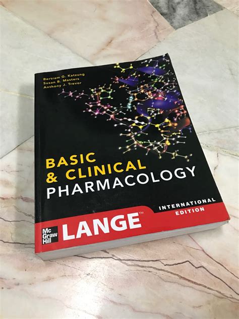 Lange Pharmacology Textbook Hobbies And Toys Books And Magazines