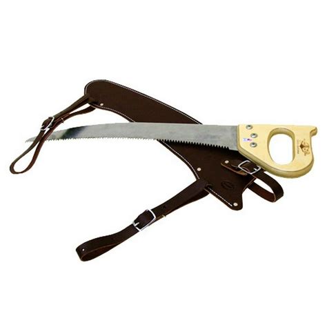 Fanno Supply Saw Scabbard Curved 5 Points Leather 19 Brown Wsc120 L