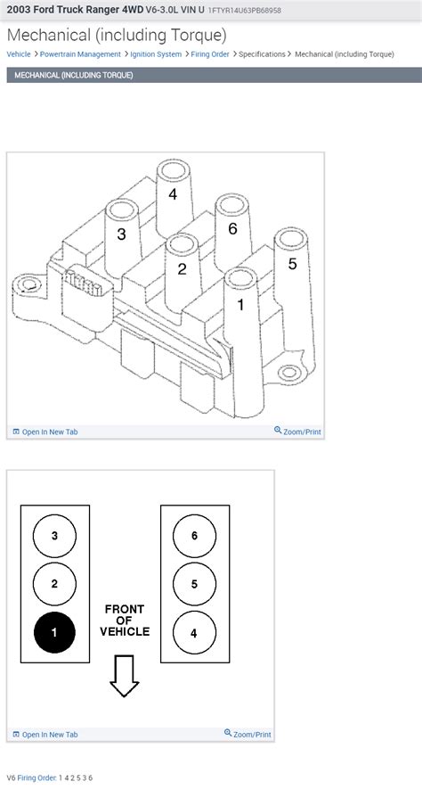 2004 Ford Taurus 30 Dohc Firing Order Wiring And Printable