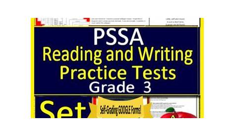 3rd Grade PSSA Test Prep Reading and Writing Practice Tests for