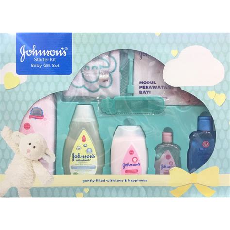 Johnsons Johnson Baby T Set Box Kertas Kado Shopee Indonesia