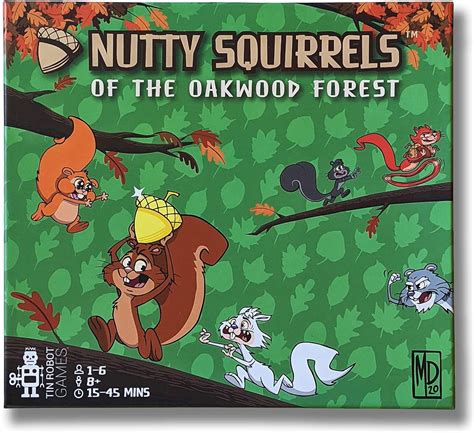 Nutty Squirrels Of The Oakwood Forest Board Game Tabletop Games 1 6