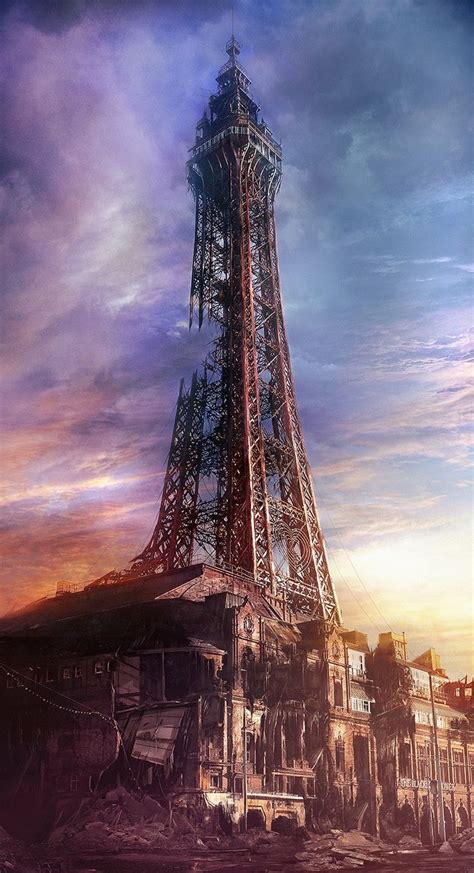 Pin By Lina Tautrimaite On Art Tower Apocalypse Art Eiffel Tower