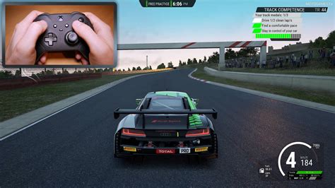 Assetto Corsa Competizione Xbox One X Controller Gameplay Padcam