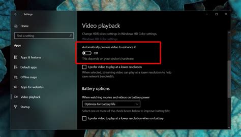 How To Disable Effects In Movies And Tv On Windows 10