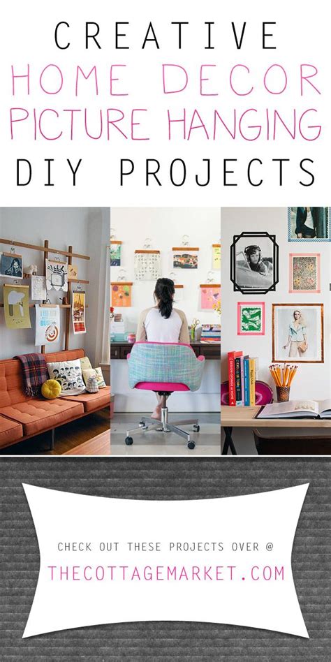 Creative Home Decor Picture Hanging Diy Projects The Cottage Market