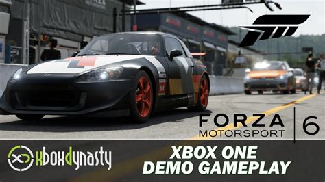 Forza Motorsport 6 Demo Gameplay Xbox One Youtube