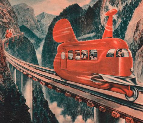 Propeller Driven Trains From 1936 Rretrofuturism