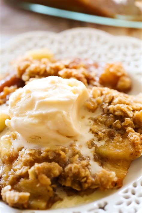 Cobblers are a delightful combination of apple cooked with a cake or scone like topping, softer than a crumble. Easy Homemade Apple Crisp - Chef in Training