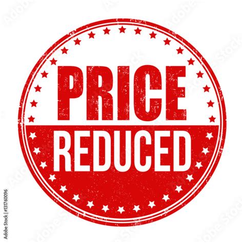 Price Reduced Sign Or Stamp Stock Image And Royalty Free Vector Files