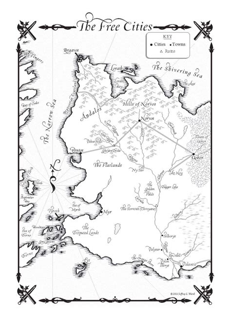 Game Of Thrones Map Pdf All About Game