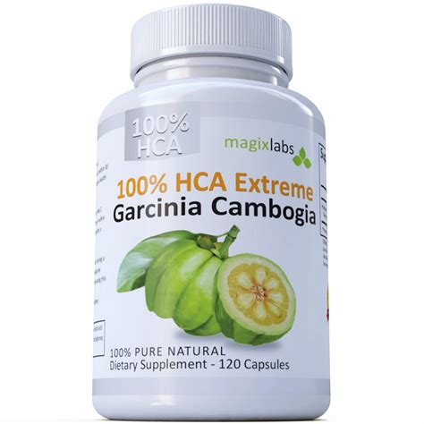 100 hca extreme garcinia cambogia extract 100 pure all natural 120 caps the ultimate