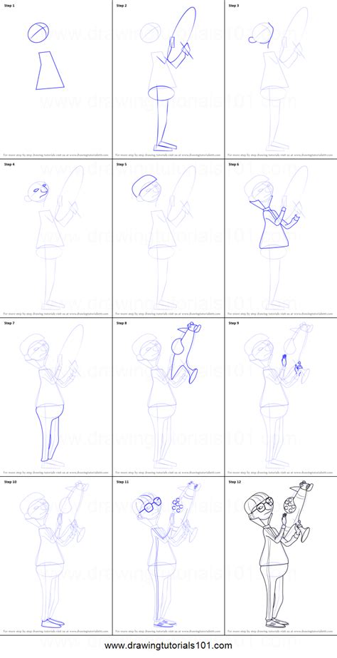 How To Draw Vector From Despicable Me Printable Step By Step Drawing Sheet