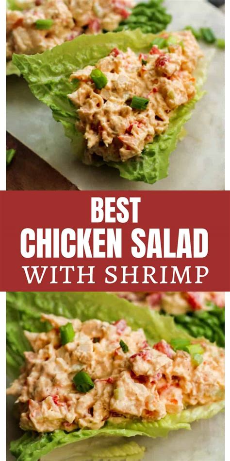 The secret to what makes it so good is using a combination of fresh herbs and a little fresh lemon juice in the dressing, and the secret to what makes this recipe so easy is. Best Chicken Salad Recipe with Shrimp on Lettuce Boats