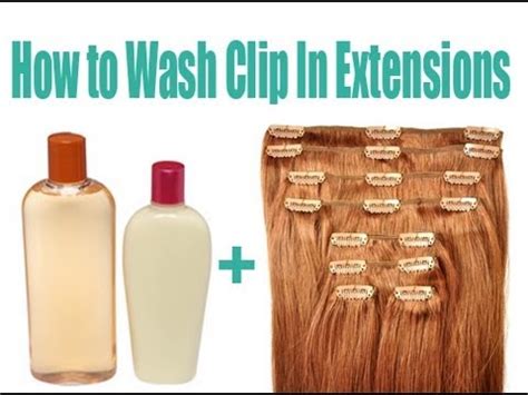 Further, you need to take. How To Wash Hair Extensions | Instant Beauty ♡ - YouTube