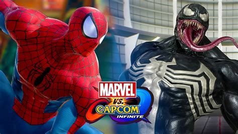 Marvel Vs Capcom Infinite Venom Dlc And Spider Man