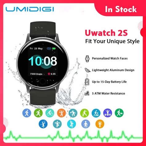 Umidigi Uwatch 2s Smart Watch Men Women 5atm Waterproof 13 Color