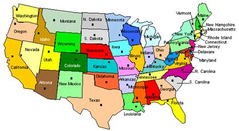 50 States Capitals