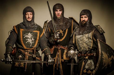 Three Medieval Knights The Knights Vault
