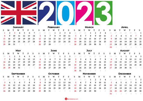 Bank Holiday Calendar 2023 Uk Time And Date Calendar 2023 Canada