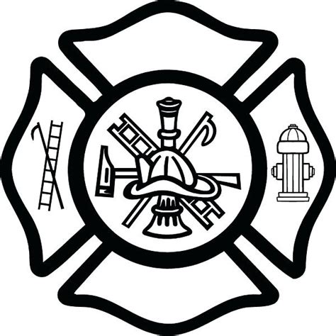 Fireman Badge Vector At Getdrawings Free Download