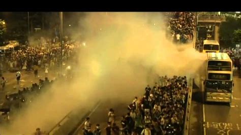 Hong Kong Protests Escalate Police Use Tear Gas Pepper Spray Youtube