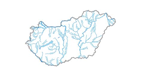 Nagy magyarország térkép nyomtatható : Magyarország Folyói Térkép