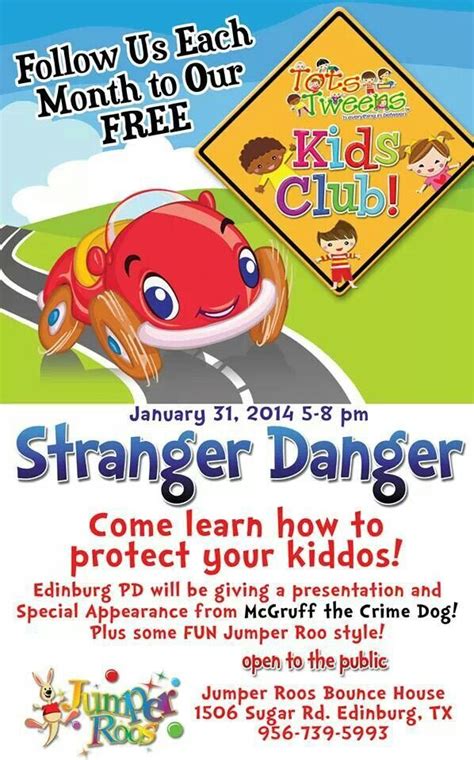 16 Best Stranger Awareness Images On Pinterest Stranger Danger Kids