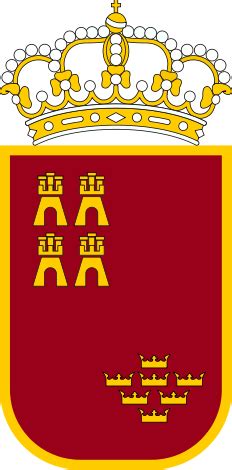The region is centered on a historical region of the same name in what is now southeastern spain. Escudo de Murcia - España. Es una comunidad autónoma ...