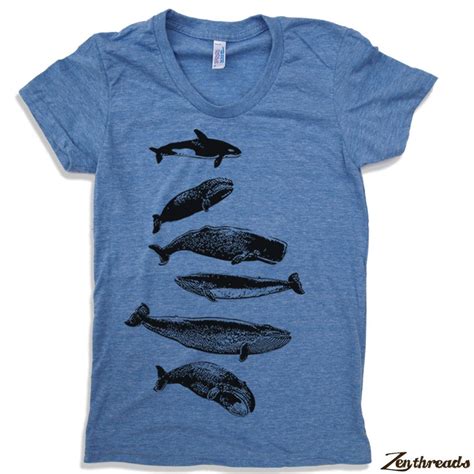 The complete product range can meet your needs. Overstock - Zen Threads WHALES - Tri-Blend BLUE t shirt ...