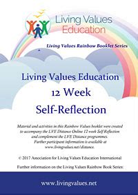 Reflection papers should have an academic tone, yet be personal and subjective. Distance Self Reflection | Living Values Education