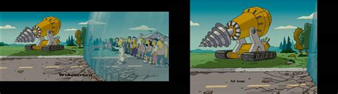 The Simpsons Movie Widescreen Vs Full Screen By Sonicmasher On Deviantart