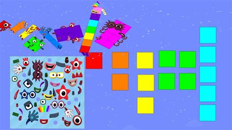 Numberblocks Puzzle Game 1 To 10 By Algodoo Youtube