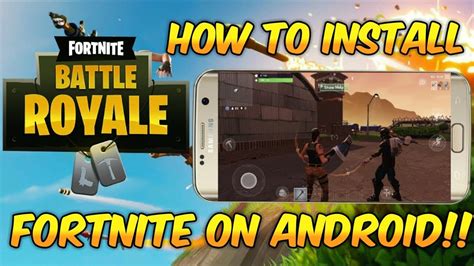 Fortnite On Android How To Install 2018 Youtube