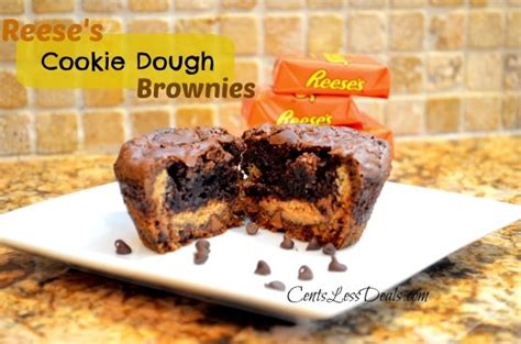 Reeses Cookie Dough Brownies Recipe Centsless Deals