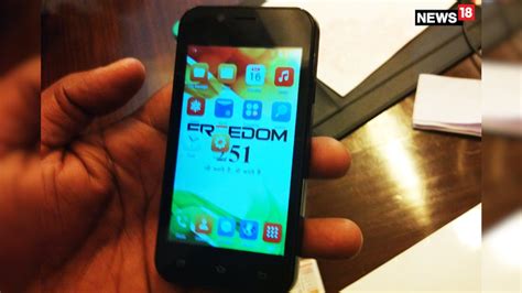 The Rs 251 Freedom 251 Smartphone To Be Delivered From July 8 News18