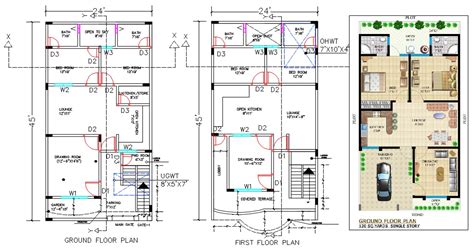 House Floor Layout Plan Dwg File Cadbull Bank2home Com