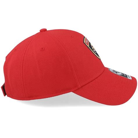 Florida Panthers Mvp Red Adjustable 47 Brand Caps