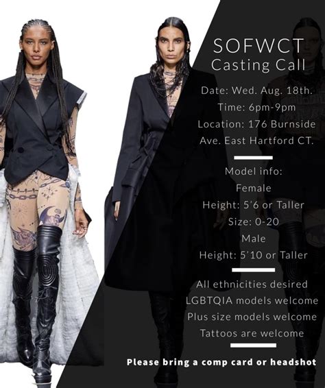 Modeling Casting In Connecticut Auditions Free